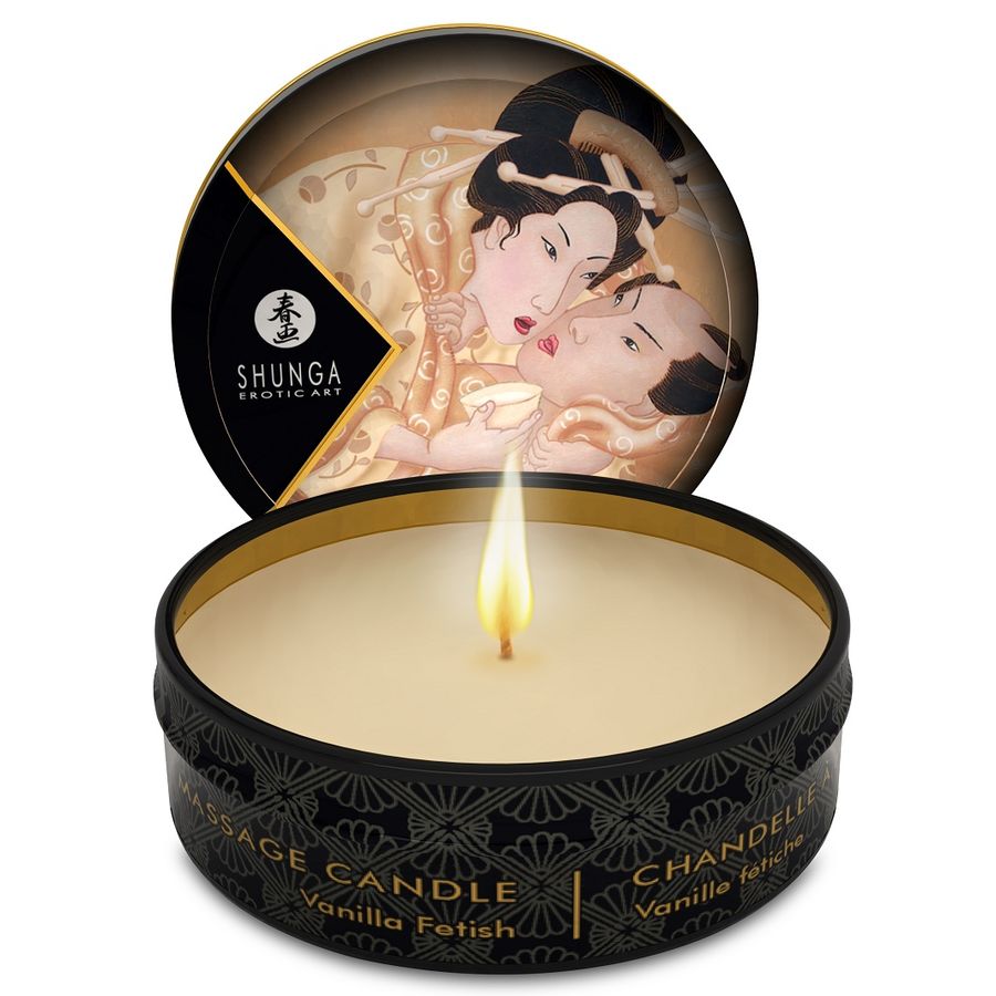 Shunga Caress BY Candlelight Espositore Candele 24 pezzi - Olio da massaggio - dettaglio