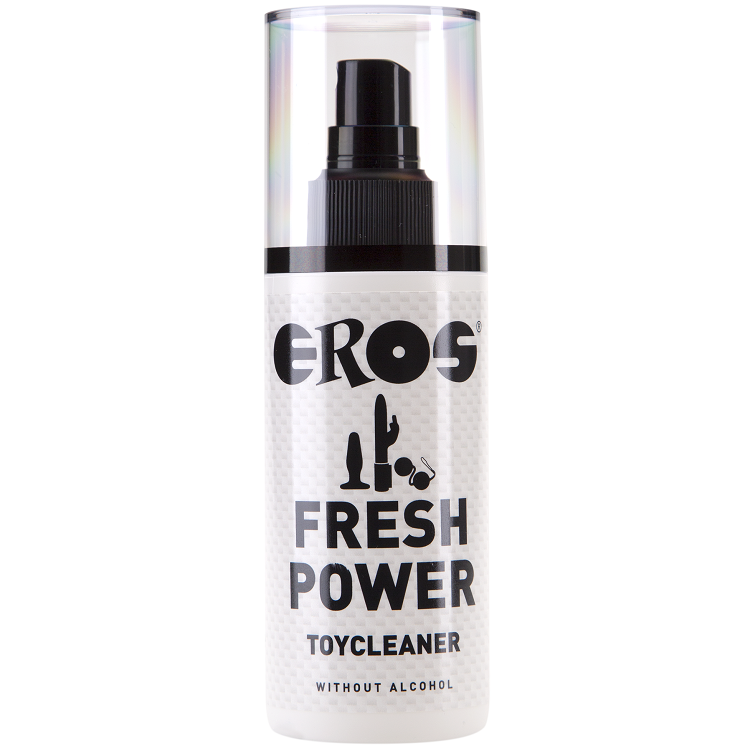 Eros Power Line Power Senza Alcool - Detergente per toy intimi, kit da 3