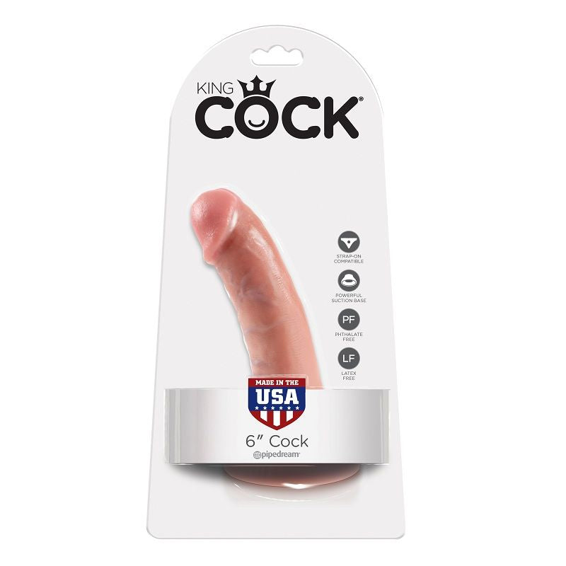 King Cock Flesh 15.2 CM - Accessorio intimo - vista laterale