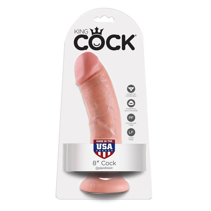 King Cock Flesh 20.3 CM - Accessorio intimo - vista laterale