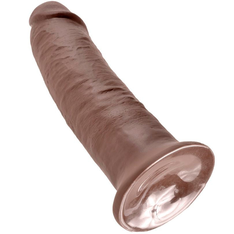 King Cock Marrone 25.4 CM - Accessorio intimo - in mano per le dimensioni