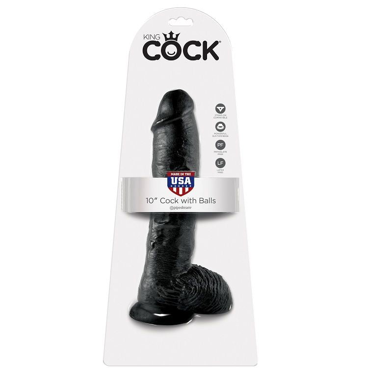 King Cock Sfere 25.4 CM - Accessorio intimo - in mano per le dimensioni