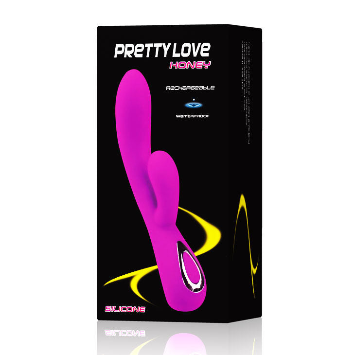 Pretty Love Miele - Massaggiatore - in mano per le dimensioni