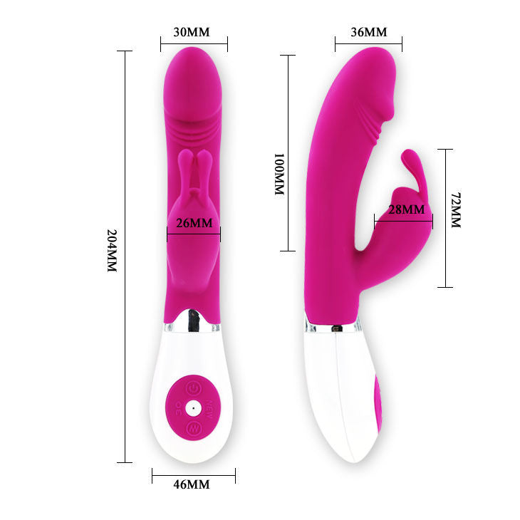 Pretty Love Flirtante - Massaggiatore doppio - retro
