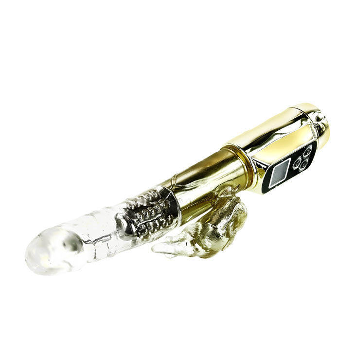 Baile Siberia Passion Gold - Massaggiatore rotante - in mano per le dimensioni