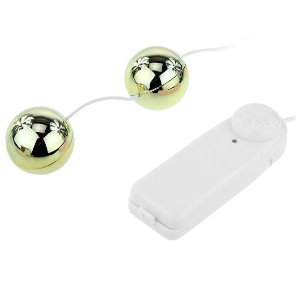 Baile Sfere Cinesi Golden - Palline Kegel - vista laterale