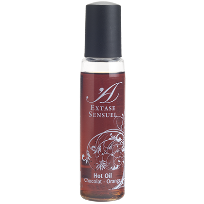 Extase Sensual Viaggio Stimolante AL Cioccolato 35 ml - Olio da massaggio, kit da 3