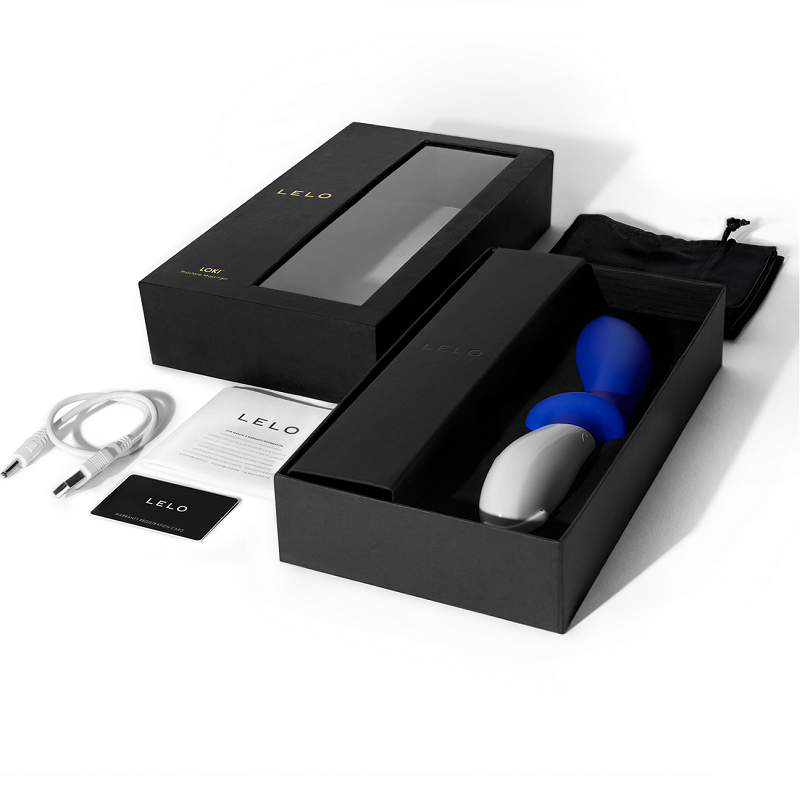 LELO Prostatico - Accessorio intimo, colore blu - vista laterale