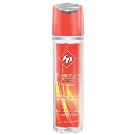 Id Sensation Warming Lube Sensation 65 ml - Lubrificante, kit da 3 - vista laterale