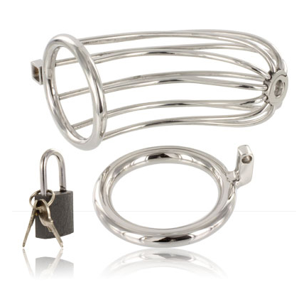 Metal Hard Gabbia - Accessorio intimo - vista laterale