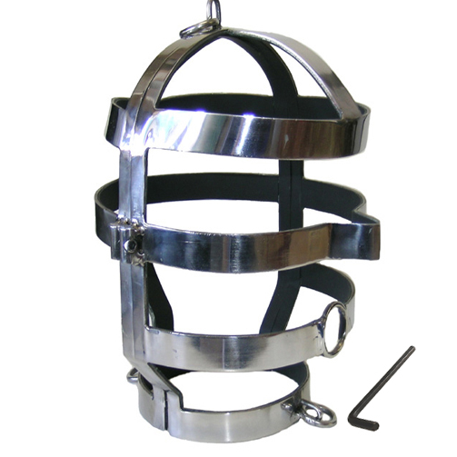 Metal Hard Maschera - Accessorio intimo - vista laterale