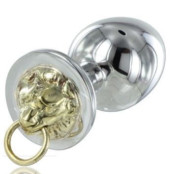 Metal Hard Plug Acciaio Tiger - Accessorio intimo