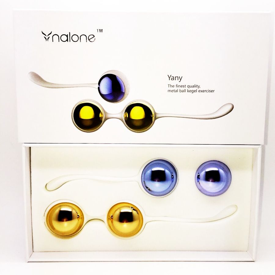 Nalone Yany Perline Sfere Cinesi - Palline Kegel - vista laterale