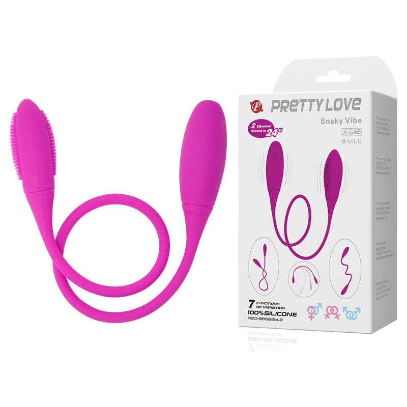 Pretty Love Snaky Deluxe 7 V - Massaggiatore esterno