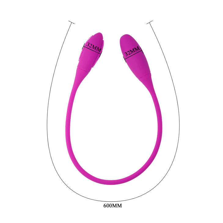 Pretty Love Snaky Deluxe 7 V - Massaggiatore esterno - in mano per le dimensioni