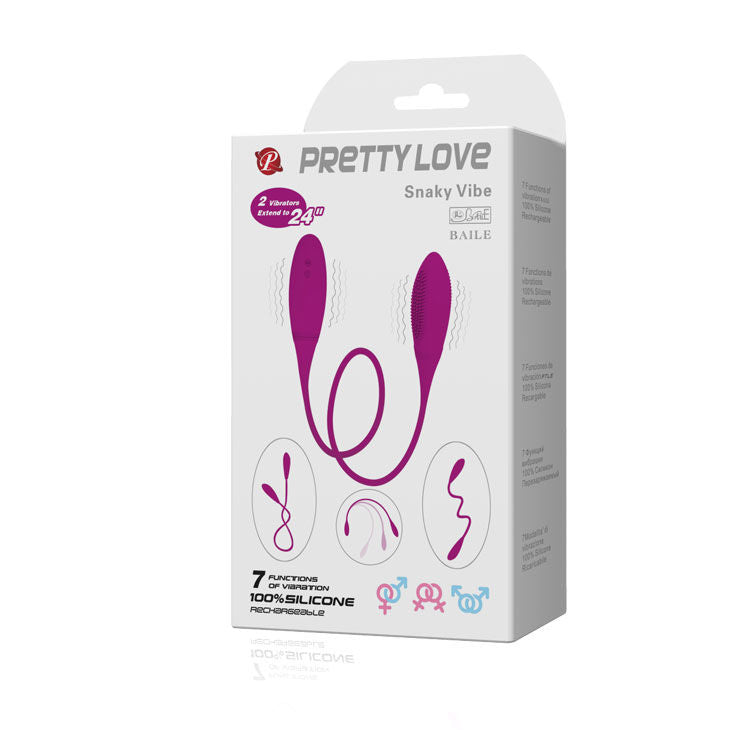 Pretty Love Snaky Deluxe 7 V - Massaggiatore esterno - dettaglio