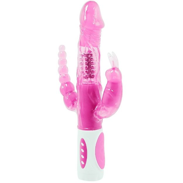 Baile Pretty Bunny Triplo - Massaggiatore rotante - vista laterale