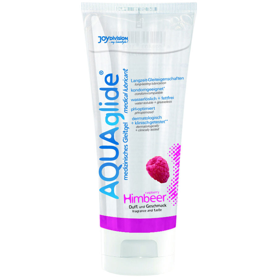 Joydivision Aquaglide AL Lampone 100 ml - Lubrificante, kit da 3