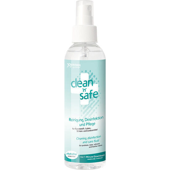 Joydivision Clean Safe Pulito Sicuro 100 ml - Detergente per toy intimi, kit da 3