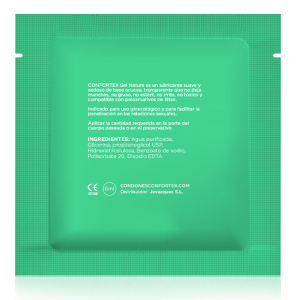 Confortex Monodose 6 ml - Lubrificante, kit da 3 - vista laterale