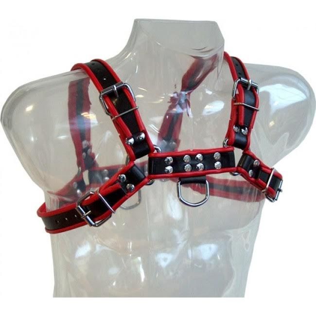Leather Body Catena Harness Iii - Accessorio intimo - vista laterale