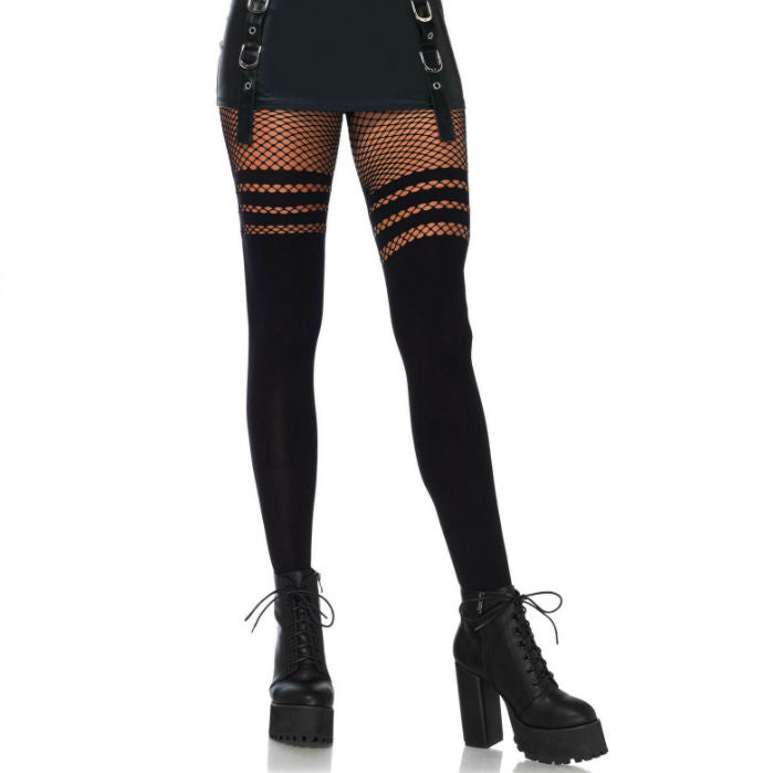 Leg Avenue Righe Fisnhet - Lingerie