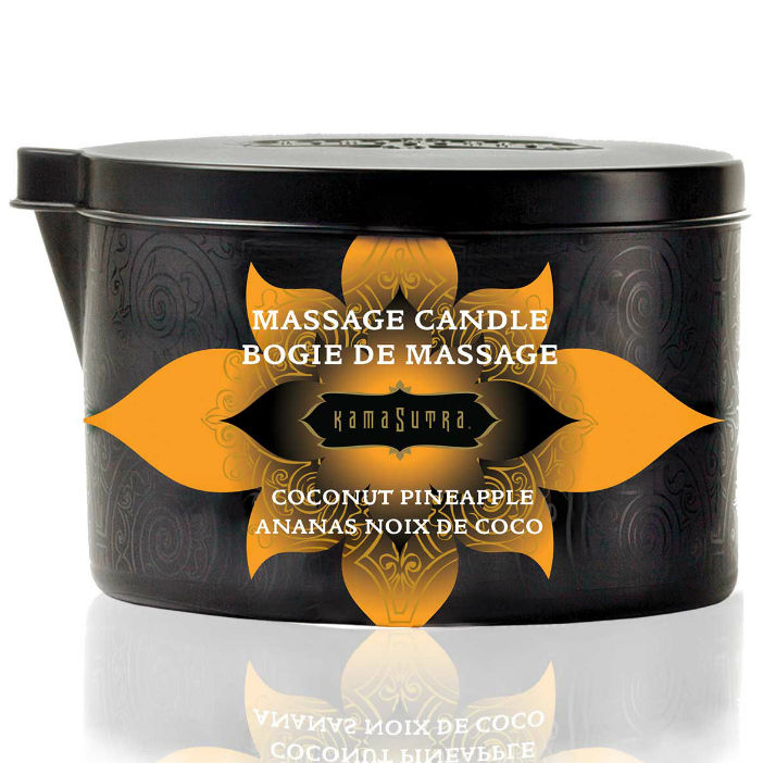 Kamasutra Candela 170 g - Olio da massaggio, kit da 3, colore standard