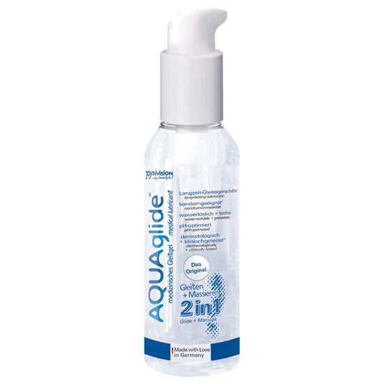 Joydivision Aquaglide 1 125 ml - Olio da massaggio, kit da 3