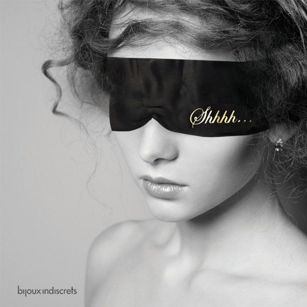Bijoux Indiscrets Maschera Shhh - Accessorio intimo - nella confezione