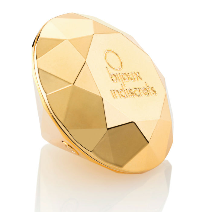 Bijoux Indiscrets Twenty One Diamond - Massaggiatore esterno - vista laterale