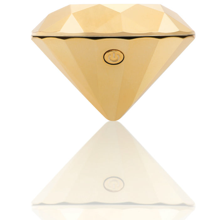 Bijoux Indiscrets Twenty One Diamond - Massaggiatore esterno - in mano per le dimensioni