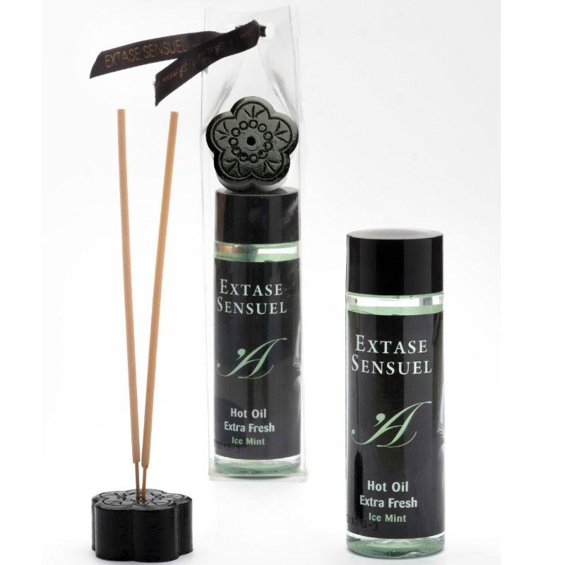 Extase Sensual Effetto Ghiaccio 100 ml - Olio da massaggio, kit da 3 - dettaglio