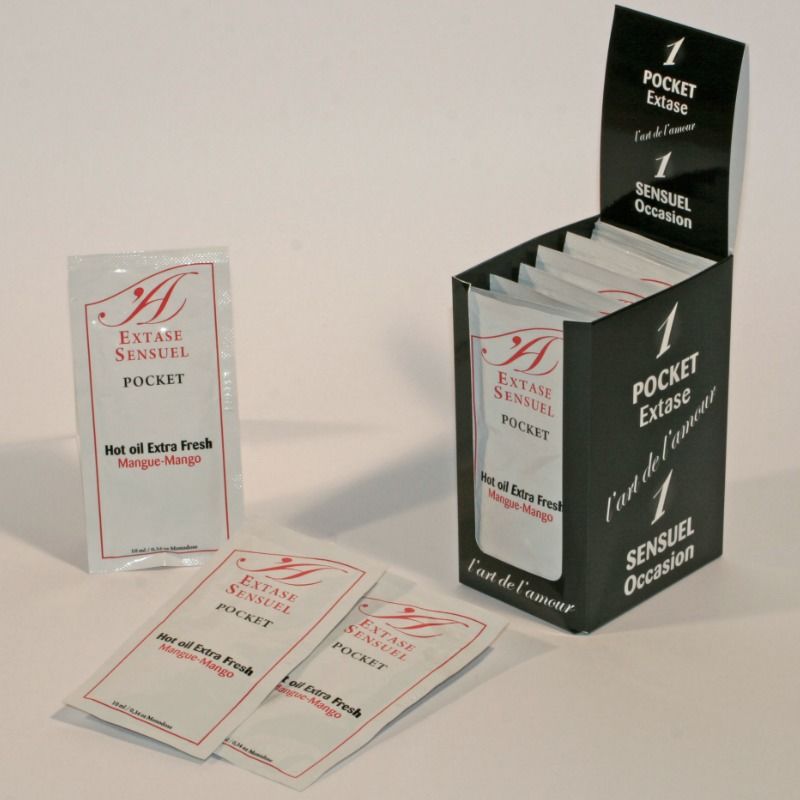 Extase Sensual Stimolante AL Mango 10 ml - Lubrificante, kit da 3 - dettaglio