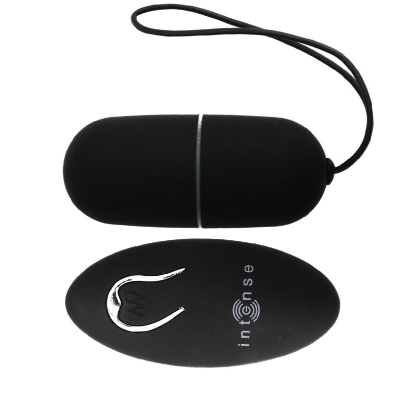 Intense Flippy I - Massaggiatore con telecomando, colore nero - nella confezione