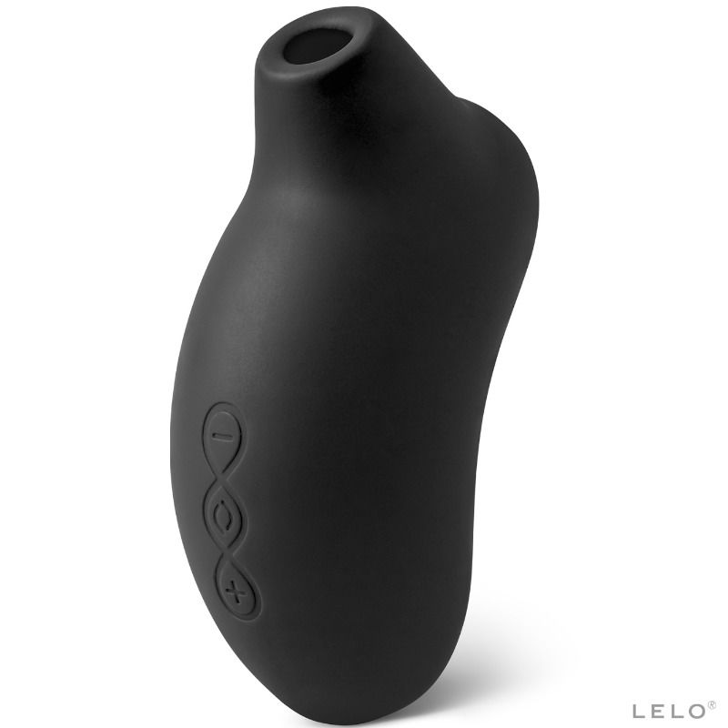 LELO Sona Cruise - Massaggiatore ad aria pulsata, colore nero - vista laterale