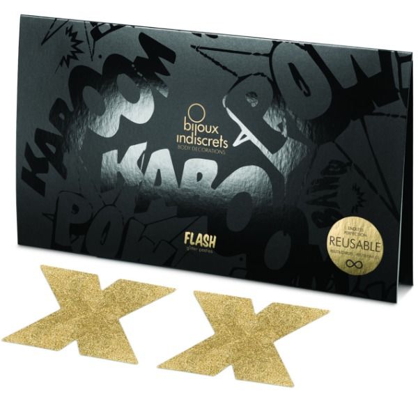 Bijoux Indiscrets Copri Capezzoli Flash - Lingerie - nella confezione