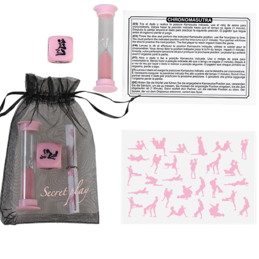 Secretplay Kit Cronomasutra ES EN FR DE PT - Gioco per la coppia