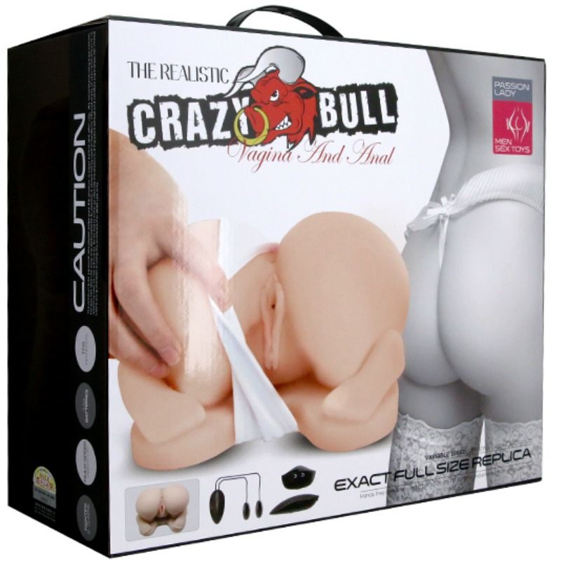 Crazy Bull Posizione - Dispositivo per uomo - in mano per le dimensioni