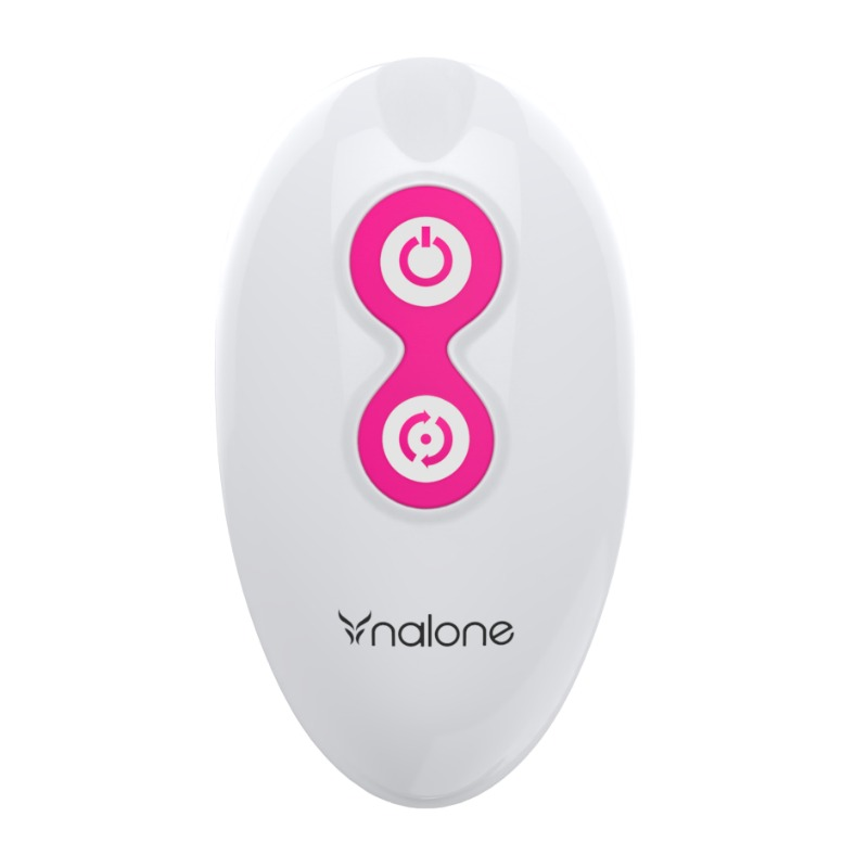 Nalone Pearl - Massaggiatore con telecomando, colore nero - in mano per le dimensioni