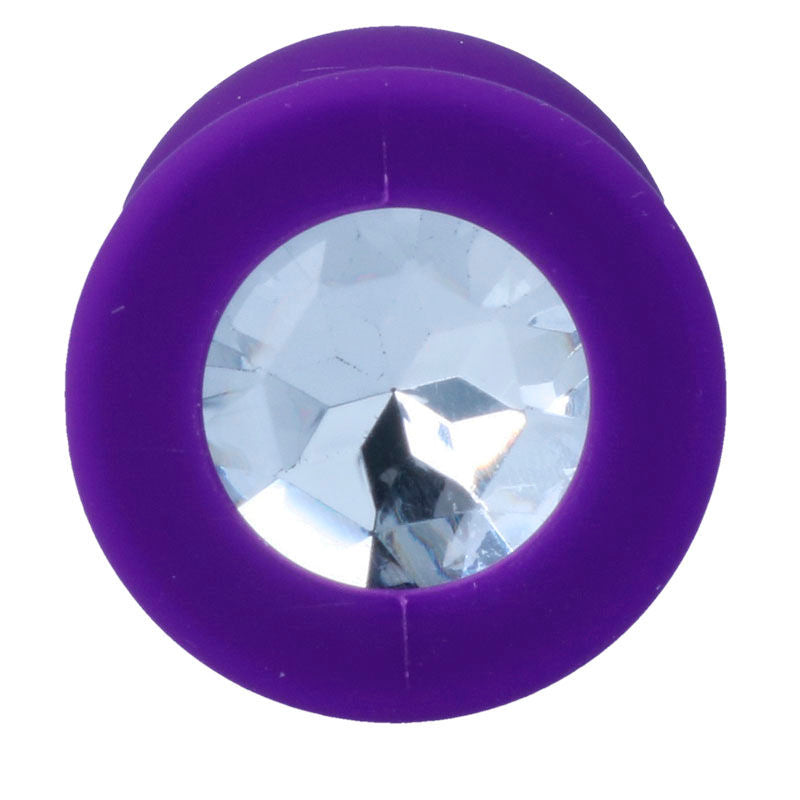 Intense Shelki - Accessorio intimo, colore anal lilla - in mano per le dimensioni