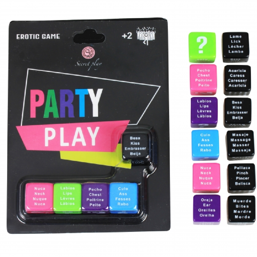 Secretplay Gioco Party Play 5 Dato ES PT EN FR - Gioco per la coppia