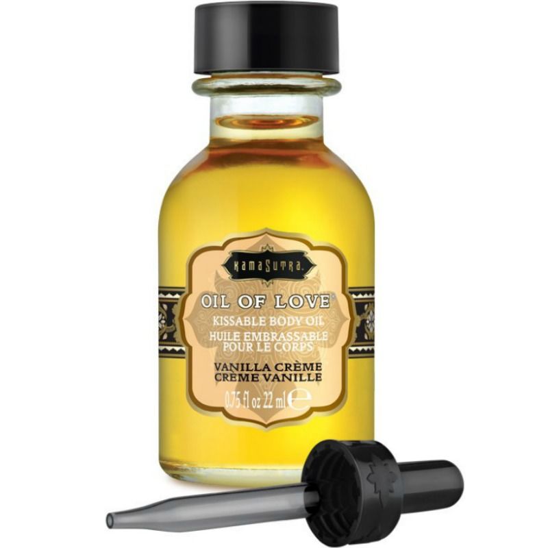 Kamasutra Alimentarevaniglia 22 ml - Olio da massaggio, kit da 3
