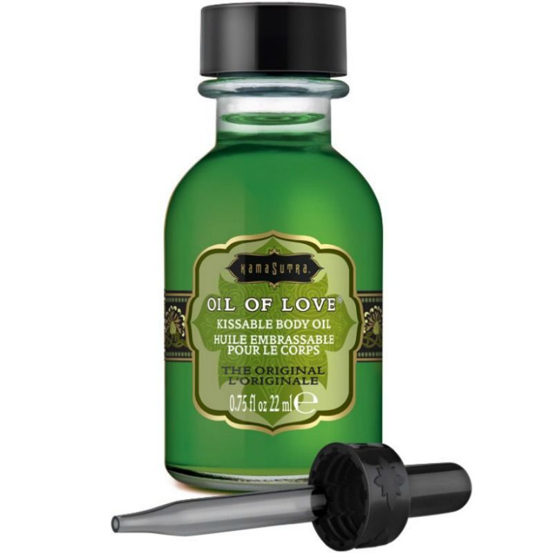 Kamasutra Alimentare L'originale 22 ml - Olio da massaggio, kit da 3