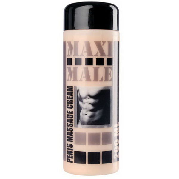 Ruf Maxi Male Crema 200 ml - Olio da massaggio, kit da 3