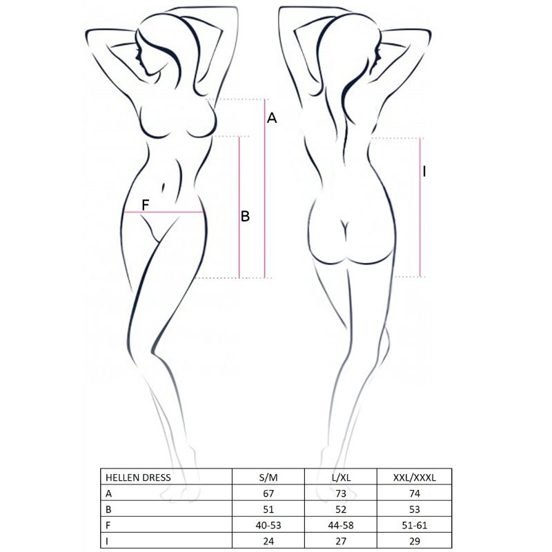 Passion Abito Hellen - Lingerie - vista laterale