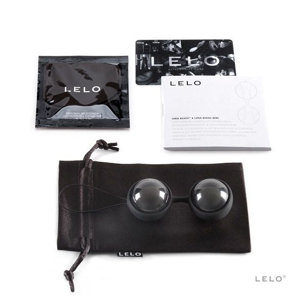 LELO Sfere Cinesi Luna Beads Noir - Palline Kegel - vista laterale