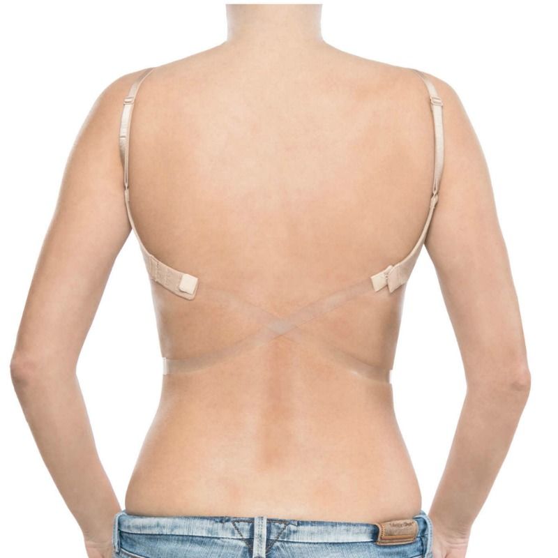 Bye-Bra Riduttore Spalline Posteriori Trasparenti - Lingerie - vista laterale