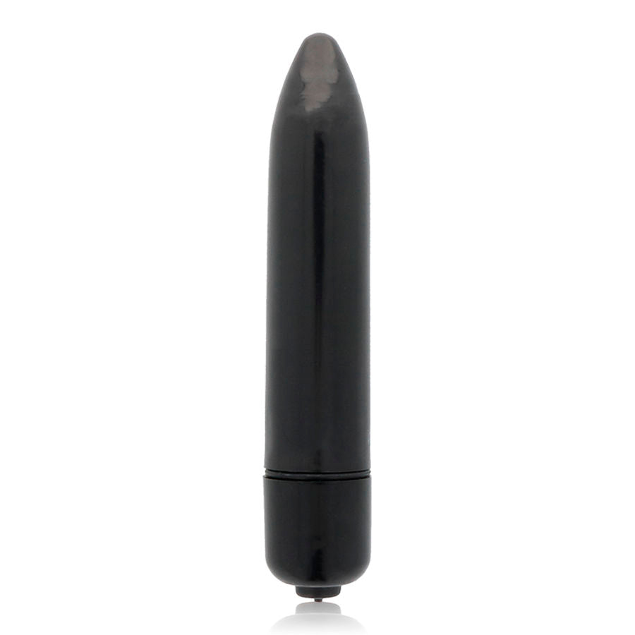 Glossy Vibe Sottile - Mini massaggiatore, colore nero - vista laterale