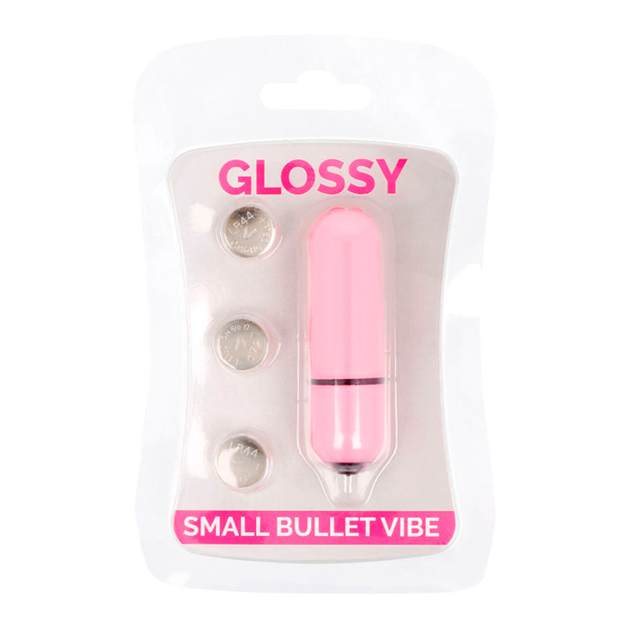 Glossy Piccolo Bullet Vibe - Mini massaggiatore, colore rosa - dettaglio