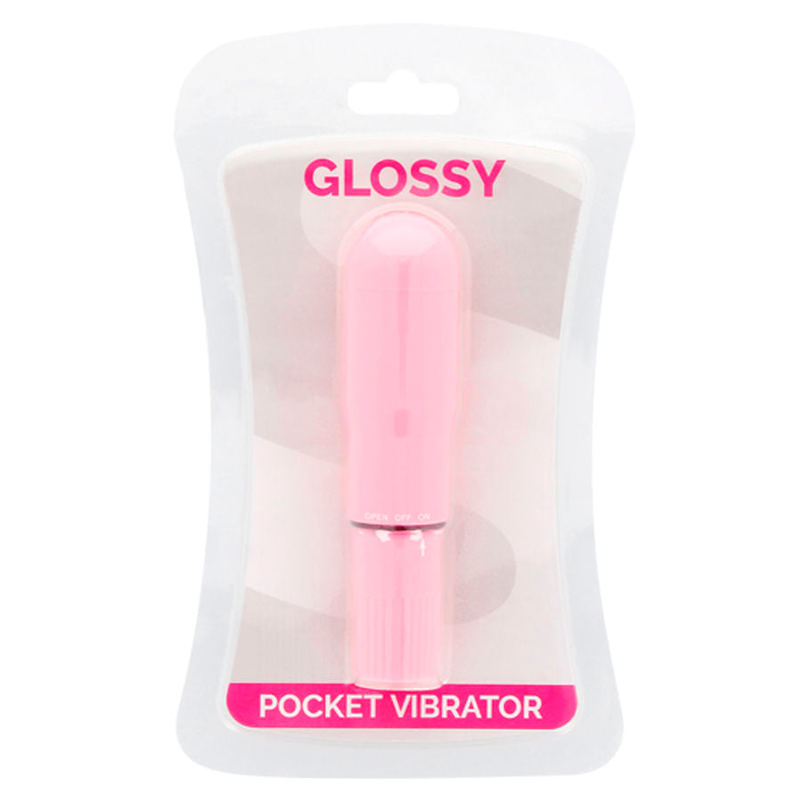 Glossy Tascabile - Mini massaggiatore, colore rosa - dettaglio
